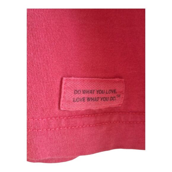 Life is Good Patriotic Long Sleeve Cotton Tee Men's XXL t-shirt Red made in Peru - Picture 7 of 10